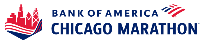 Official logo of Bank of America Chicago Marathon 2026 - marathon event in Chicago, United States 2026