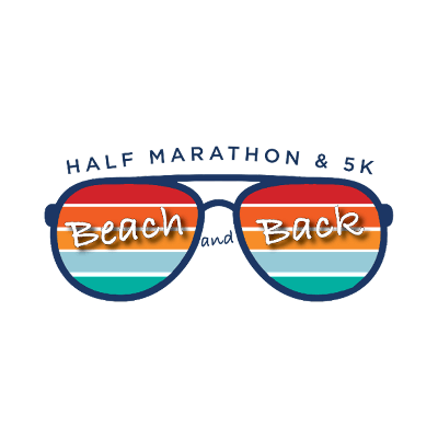 Official logo of Beach and Back Half Marathon 2026 - marathon event in Marshfield, United States 2026