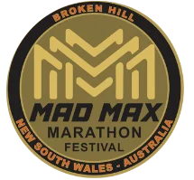 Official logo of Mad Max Marathon 2026 - marathon event in Broken Hill, Australia 2026