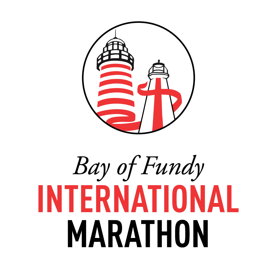 Official logo of Bay Of Fundy International Marathon 21 June (USA Site) 2026 - marathon event in Lubec, United States 2026