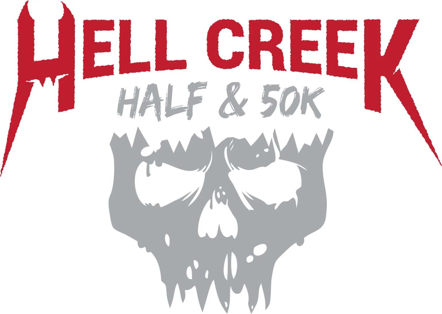 Official logo of Hell Creek Half and 50K 2026 - marathon event in Sylvan Grove, United States 2026