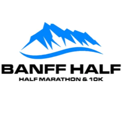 Official logo of Banff Half Marathon and 10K 2026 - marathon event in Banff, Canada 2026