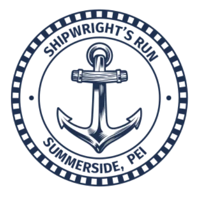 Official logo of Shipwright's Run 2026 - marathon event in Summerside, Canada 2026