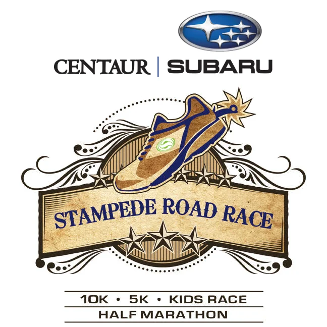Official logo of Stampede Road Race 2026 - marathon event in Calgary, Canada 2026