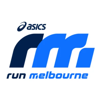 Official logo of Run Melbourne 2026 - marathon event in Melbourne, Australia 2026