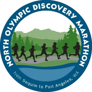 Official logo of North Olympic Discovery Marathon 2026 - marathon event in Port Angeles, United States 2026